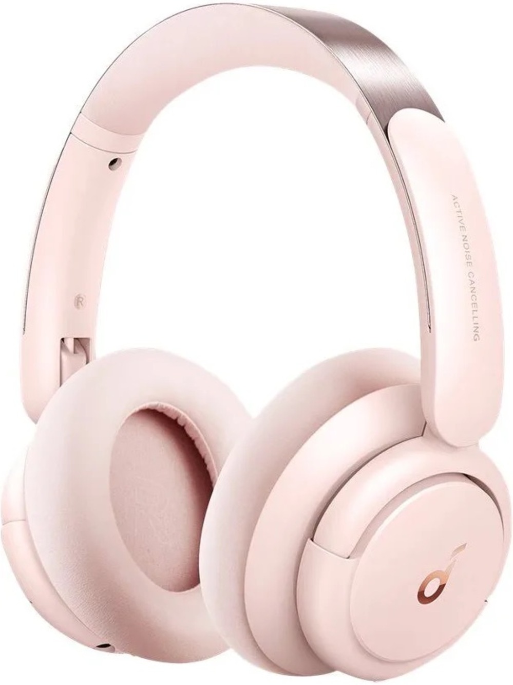 Soundcore Pink Wireless Over-Ear Headphones with Active Noise Cancelling